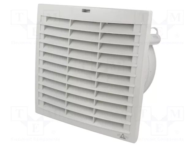 Fan: AC; axial; 115VAC; 254x173x223mm; 581m3/h; 68dBA; ball; IP54 STEGO 01883.9-00
