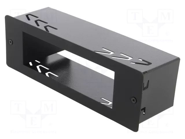 Mounting half frame for CB radio; President; with center hole 4CARMEDIA PCB.TYP.24