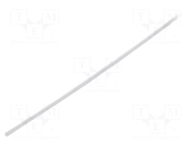 Heat shrink sleeve; 2: 1; 1.6mm; transparent HELLERMANNTYTON TK20-1.6/0.8-CL