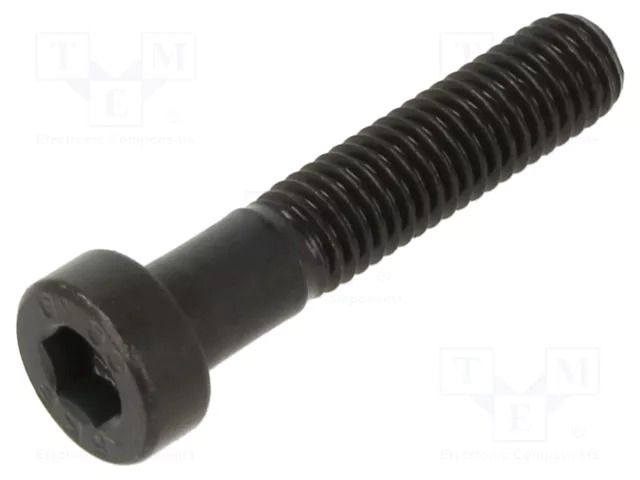 Screw; M5x25; 0.8; Head: cheese head; hex key; HEX 4mm; steel BOSSARD B5X25/BN15