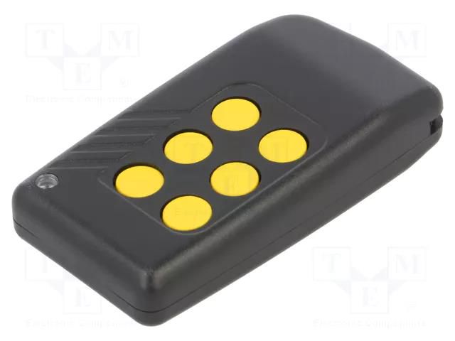 Module: RF; FM transmitter; FSK; 868.3MHz; 12VDC; 75x40x16mm; 16mA AUREL TX-6M-HCS-868