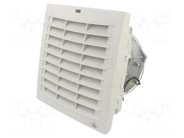 Fan: AC; axial; 115VAC; 215x142x176mm; 204m3/h; 58dBA; ball; IP54 STEGO 01872.9-30