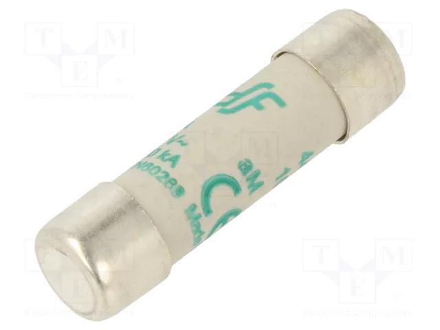 Fuse: fuse; 1A; 500VAC; aM; ceramic,cylindrical,industrial DF ELECTRIC 440101