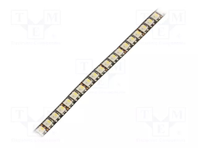 Programmable LED tape; RGBW; 5050; LED/m: 144; 8mm; black PCB; IP65 IPIXEL LED S008144CA4S2-RGBCW
