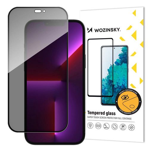 Wozinsky Privacy Glass Tempered Glass for iPhone 14 Pro with Anti Spy Privatizing Filter, Wozinsky 5907769320248 5907769320248