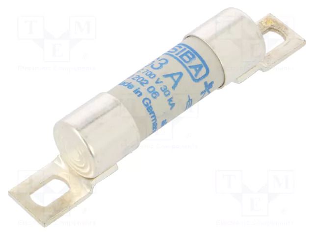 Fuse: fuse; 63A; 700VDC; aR; ceramic,cylindrical SIBA 5020206.63