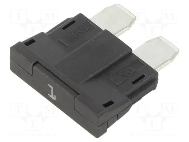 Fuse: fuse; 1A; 250VAC; 58VDC; automotive; 19mm; UNIVAL OPTIFUSE ANR58-UL-1A
