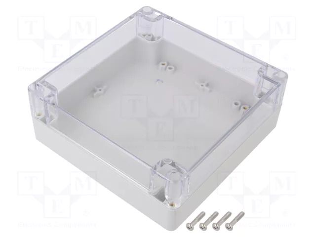 Enclosure: multipurpose; X: 160mm; Y: 160mm; Z: 60mm; polycarbonate GAINTA P287C-IP68