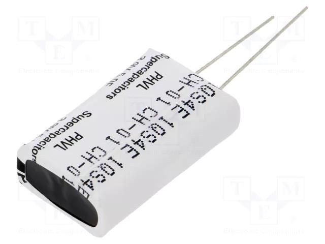 Supercapacitor; THT; 5F; 3.9VDC; -10÷30%; Body dim: 11x21.3x32.5mm EATON ELECTRONICS PHVL-3R9H505-R