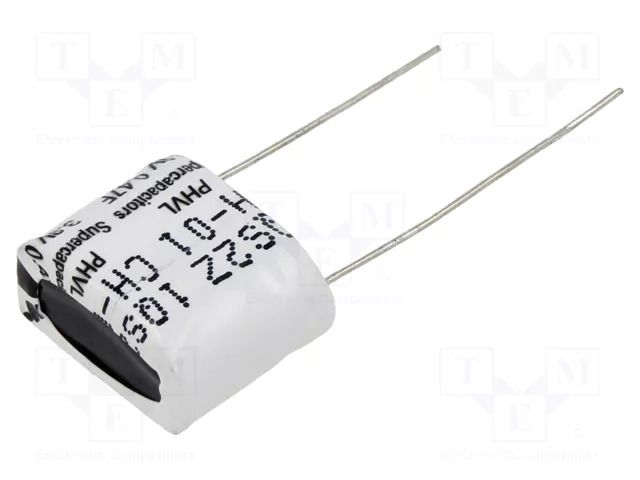Supercapacitor; THT; 470mF; 3.9VDC; -10÷30%; 9x17.3x14.5mm; 400mΩ EATON ELECTRONICS PHVL-3R9V474-R