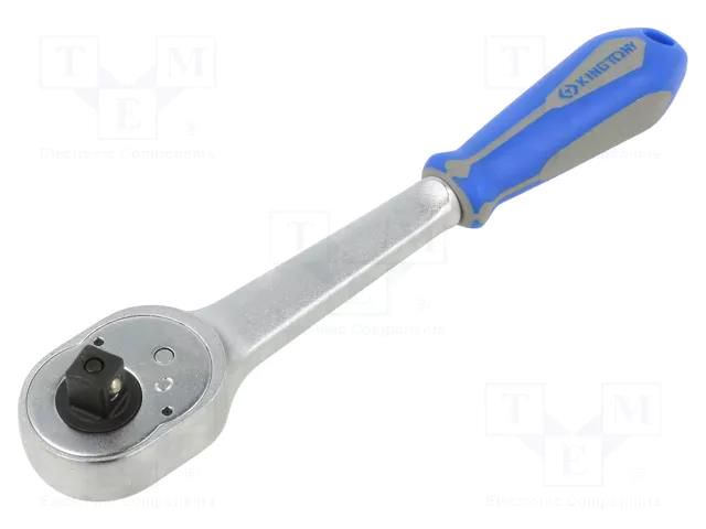 Rattle; 3/8"; 200mm; Teeth: 32 KING TONY KT-3771-08G