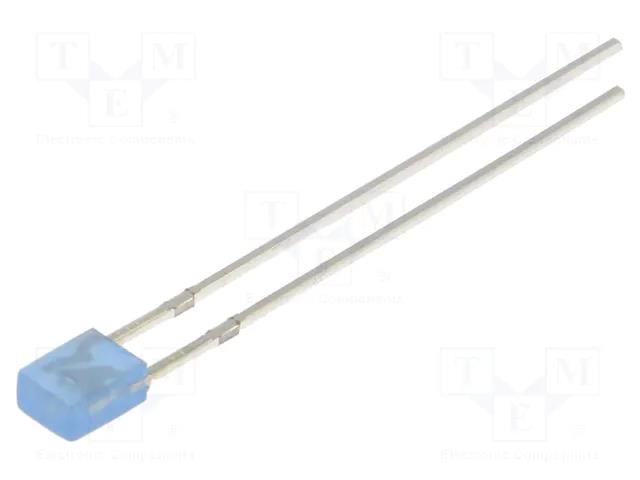 LED; blue; rectangular; 3.2x3.2x4.15mm; 150÷220mcd; 100°; 20mA OPTOSUPPLY OSB5YU7BA4B