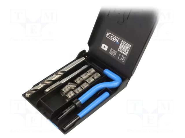 Kit: for thread repair; Kind of holder: hand; Thread: M12 VÖLKEL VOLKEL-04021