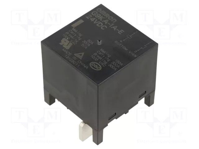 Relay: electromagnetic; SPST-NO; Ucoil: 24VDC; Icontacts max: 300A OMRON Electronic Components G9KA-1A-E-24DC
