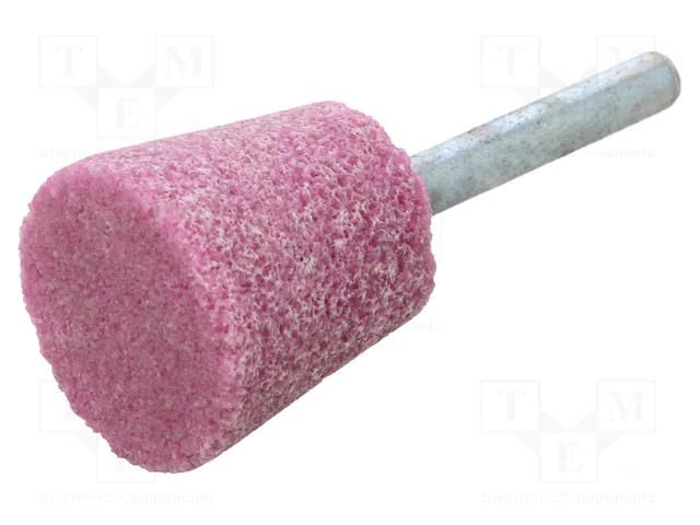 Grindingstone; Ø: 30mm; Ø: 6mm; aluminium oxide; Mounting: rod 6mm PG PROFESSIONAL PG-MM.007