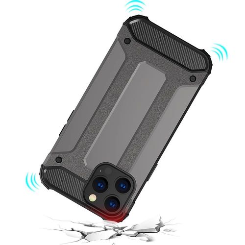 Hybrid Armor case iPhone 14 Pro Max armored hybrid case black, Hurtel 9145576265857 9145576265857