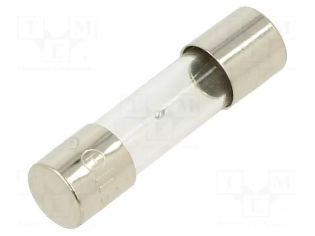 Fuse: fuse; 1.25A; 250VAC; time-lag; glass; 5x20mm; brass; bulk OPTIFUSE TSD-1.25A