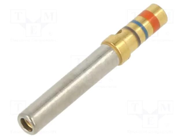Contact; female; 20; copper alloy; gold-plated; 0.2÷0.6mm2; bulk TE Connectivity 205090-1
