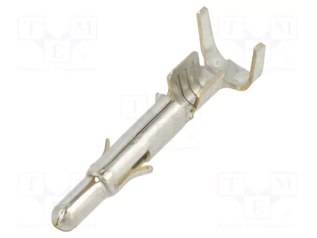 Contact; male; Universal MATE-N-LOK; brass; tinned; 0.5÷2mm2; bulk TE Connectivity 350552-1