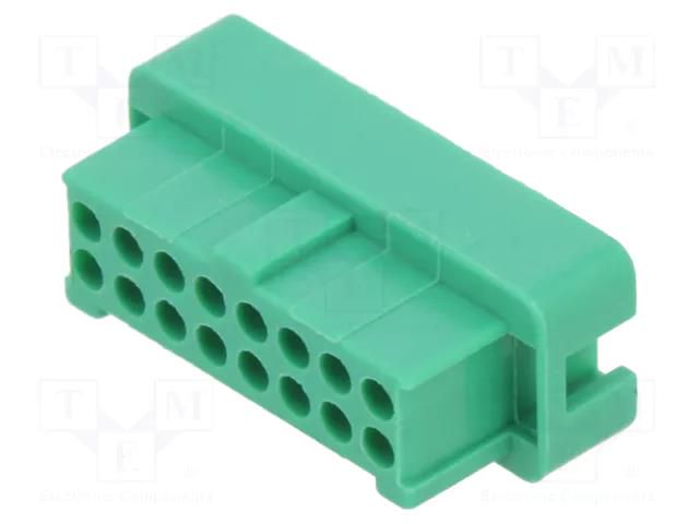 Connector: wire-wire/PCB; plug; female; Gecko; 1.25mm; PIN: 16; 450V HARWIN G125-2041696L0