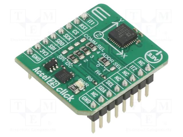 Click board; prototype board; Comp: ADXL314; accelerometer MIKROE MIKROE-5671