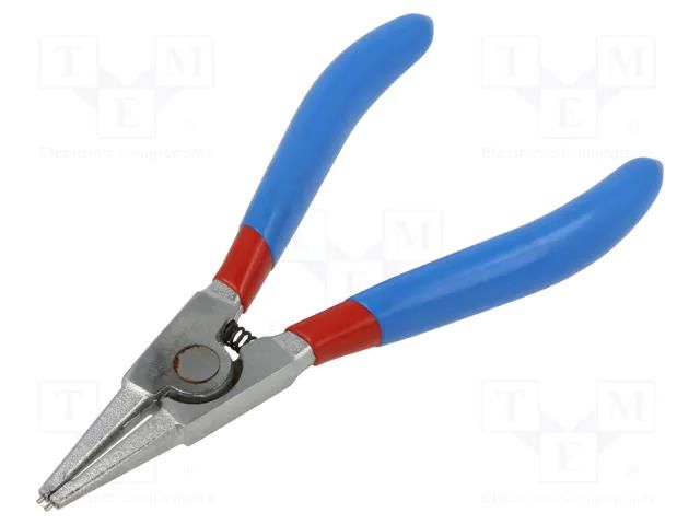 Pliers; for circlip; external; 3÷10mm; Pliers len: 140mm; straight UNIOR UNIOR-621187