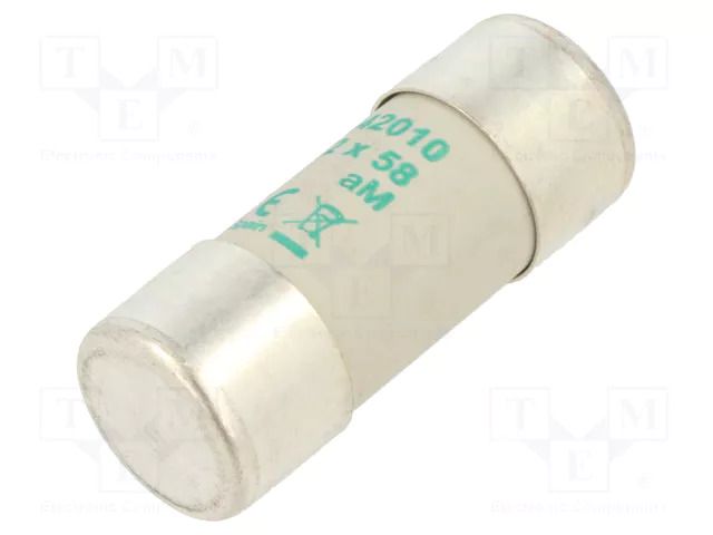 Fuse: fuse; 10A; 690VAC; aM; ceramic,cylindrical,industrial DF ELECTRIC 442010
