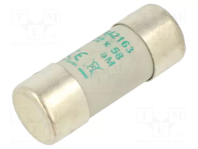 Fuse: fuse; 63A; 690VAC; aM; ceramic,cylindrical,industrial DF ELECTRIC 442163