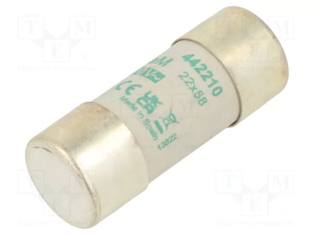 Fuse: fuse; 10A; 690VAC; aM; ceramic,cylindrical,industrial DF ELECTRIC 442210