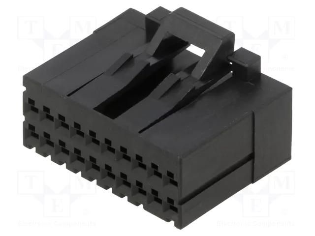 Connector: wire-board; plug; Dynamic D-2100; female; PIN: 20; 250V TE Connectivity 1-1318118-9