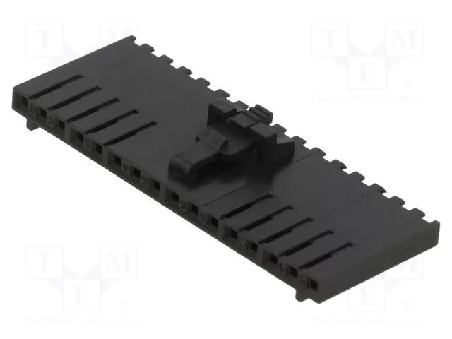 Connector: wire-wire/PCB; plug; female; PIN: 16; SL; for cable MOLEX MX-50-57-9416