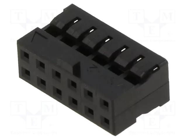 Connector: wire-wire/PCB; plug; female; PIN: 12; Milli-Grid; 2mm MOLEX MX-51110-1251