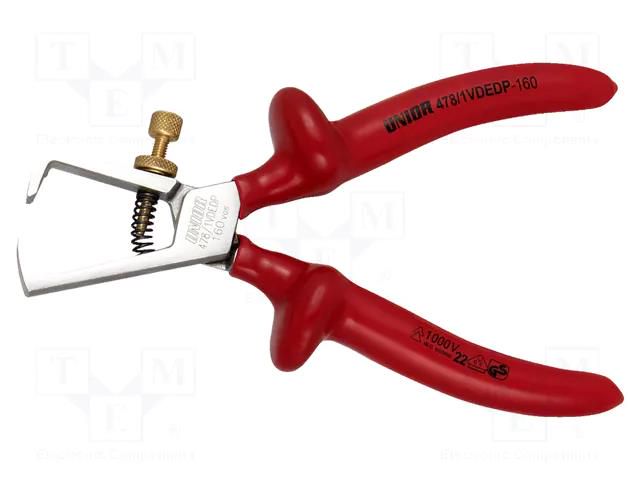 Stripping tool; 0.5÷10mm2; 160mm UNIOR UNIOR-619186