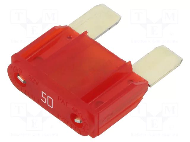 Fuse: fuse; 50A; 32VDC; automotive; 29mm; push-in; MAXI; MAXI; tinned LITTELFUSE 0299050.ZXNV
