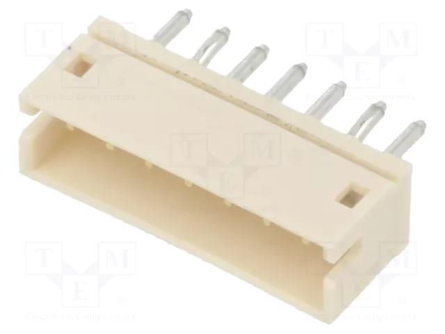 Connector: wire-board; socket; male; PIN: 7; ZH; 1A; 50V; vertical JST B7B-ZR
