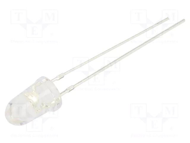 LED; UV; 8°; 20mA; P: 114mW; 380÷390nm; 3÷3.8VDC; THT OPTOSUPPLY OSV3SL5201A