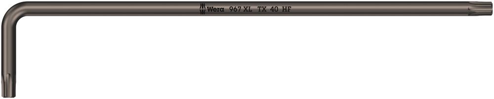967 XL HF TORX® L-key with holding function, long, TX 40x224, Wera 05024459001