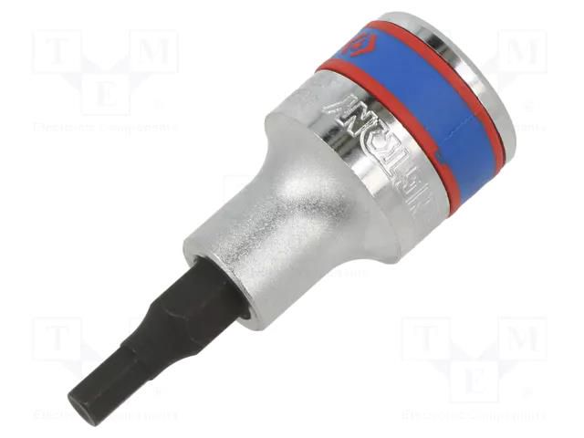 Socket; hex key,socket spanner; Size: HEX 5mm; 1/2" KING TONY KT-402505