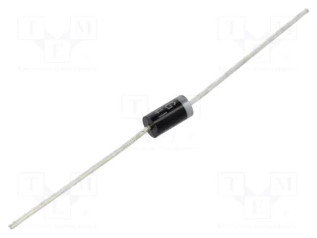 Diode: rectifying; THT; 1kV; 1.5A; Ammo Pack; DO15; Ufmax: 1.3V SMC DIODE SOLUTIONS FR157GTA-SMC