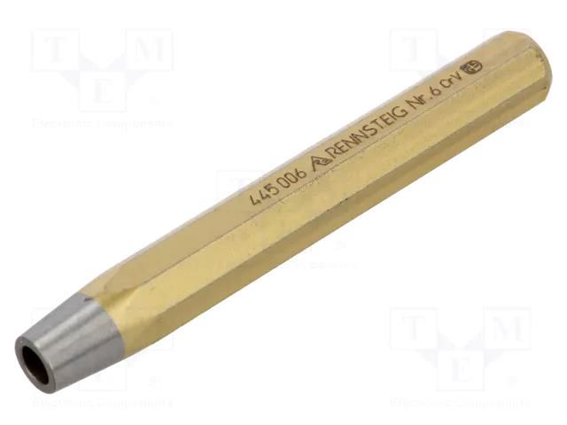 Rivet setter for rivets; 6mm RENNSTEIG REN.4450060