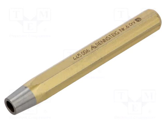 Rivet setter for rivets; 6mm RENNSTEIG REN.4450060