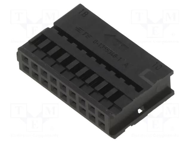 connector MQS BU-GEH 18P TE Connectivity 1355348-1