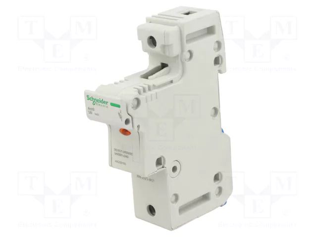 Fuse base; 14x51mm; for DIN rail mounting; 50A; Poles: 1 SCHNEIDER ELECTRIC A9GSB150