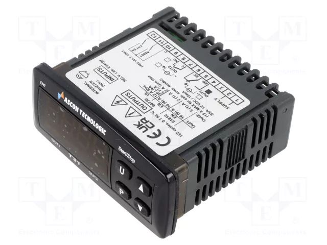 Relay: timer; Range: 0÷9999h; relay; 12VAC; 12VDC ASCON TECNOLOGIC TT31-FS
