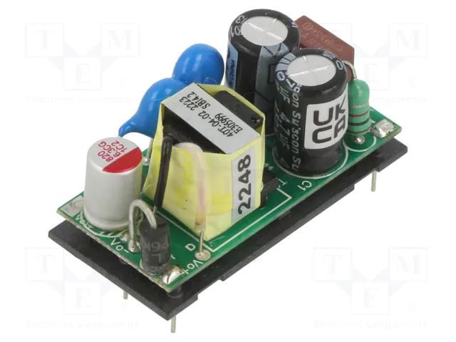 Converter: AC/DC; 4W; Uin: 85÷305VAC,120÷431VDC; Uout: 5VDC; 77% CINCON CFM04S050