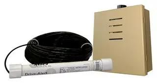Mier Products Inc Drive-Alert System, Contains: Control unit, sensor with 100 feet of cable, remote whistle, Features: Operates by sensing changes in the earth magnetic field, probe is buried six inch 96B4871 DA-500
