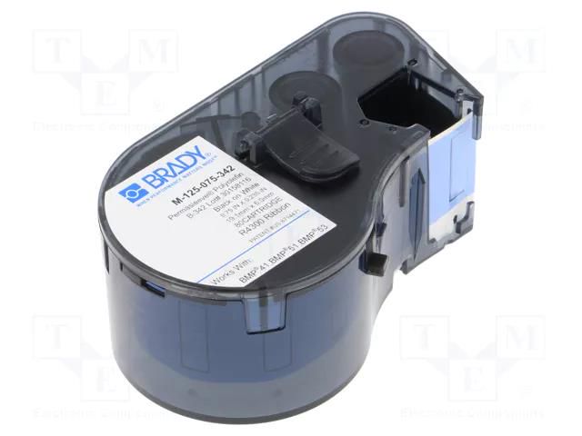 Heat shrink sleeve; white; Character colour: black; 1.17÷2.79mm BRADY BRADY-131611