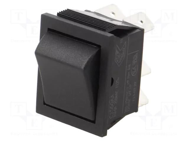 ROCKER; 16A/250VAC; Leads: connectors; 6.3x0.8mm BULGIN C1560AAAAA