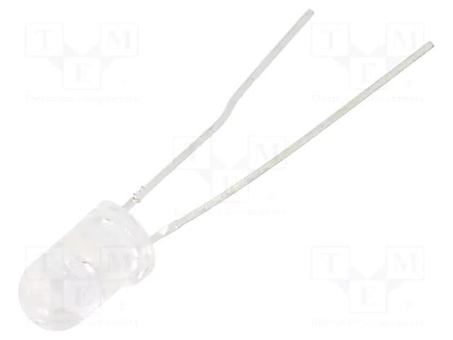 LED; amber; 5mm; 12000÷32900mcd; 15°; Front: convex; 2.1÷2.6VDC CREE LED C503B-AAN-CA0C0342