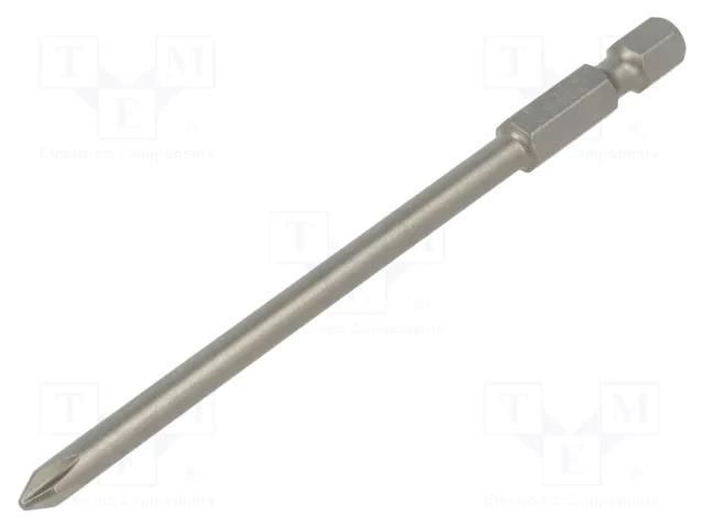 Screwdriver bit; Phillips; PH1; Overall len: 100mm FELO FL03201810